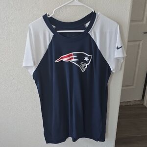 Nike Nfl New England Patriots Tshirt Large